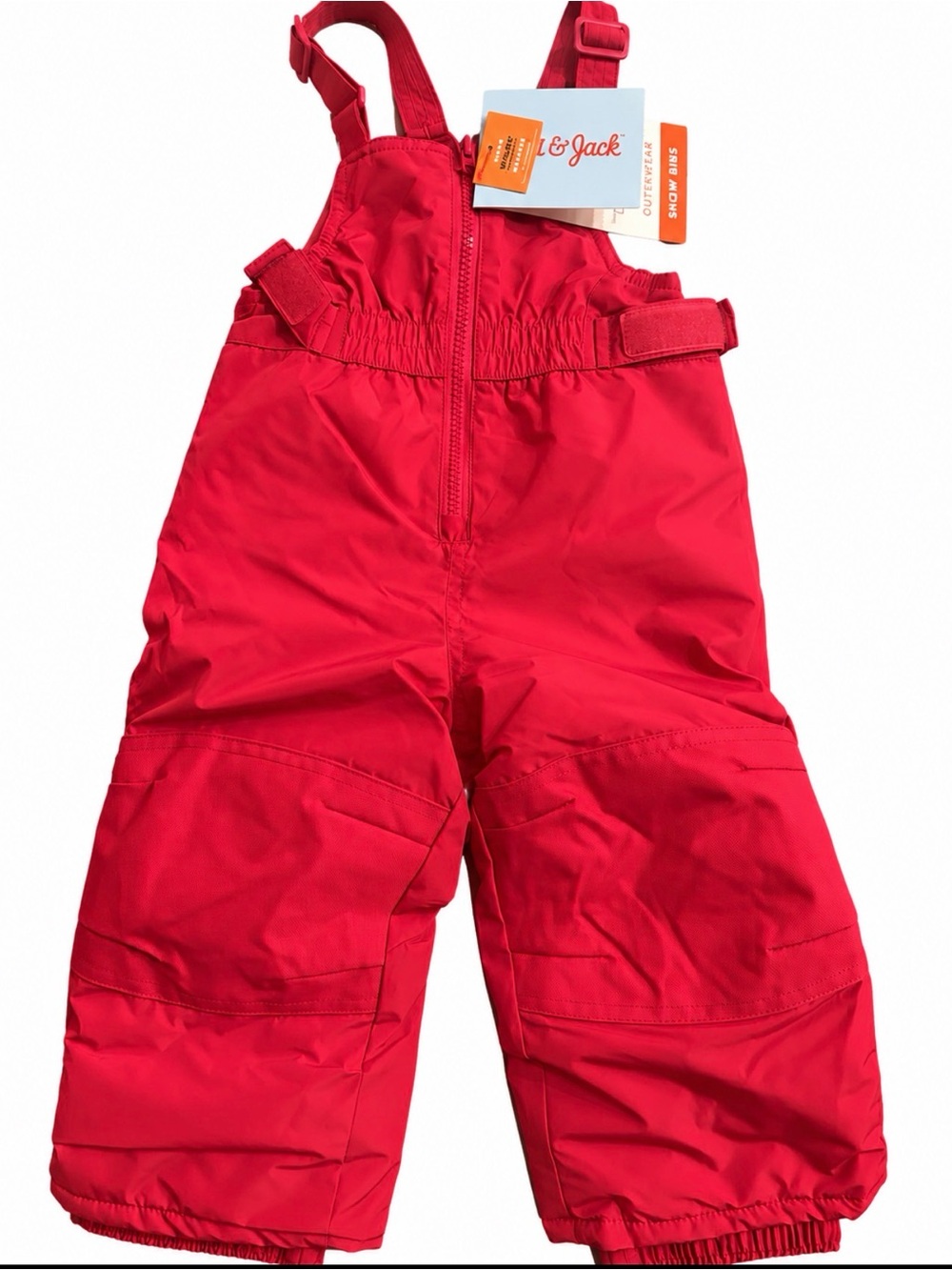 Cat & Jack Red Insulated Kids Snow Overalls